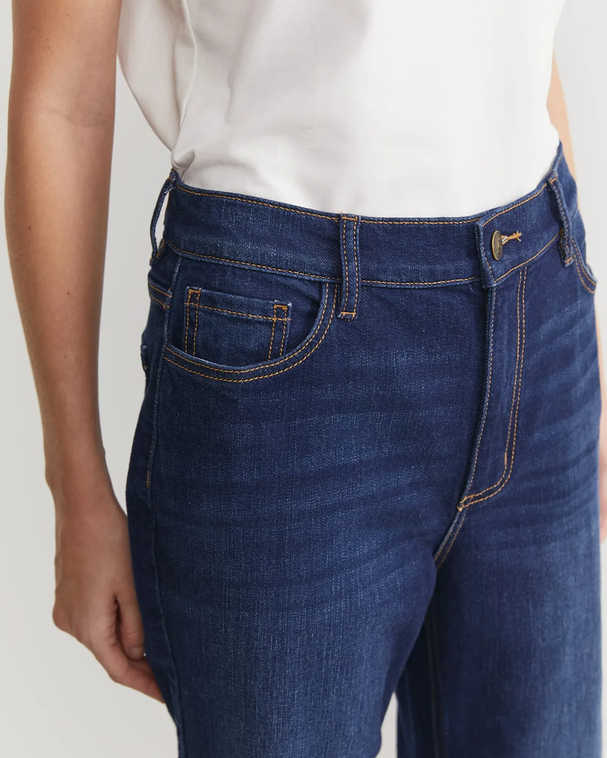 Sportscraft Bec Jean jeans dritti vita alta elasticizzati