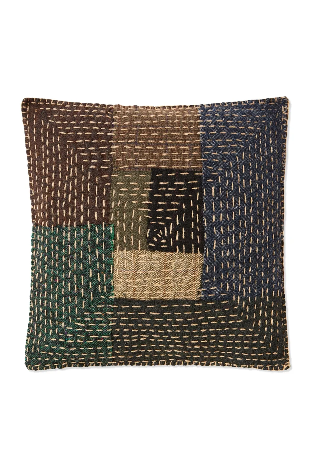 Massimo Alba Pillow cuscino patchwork IV/6 50x50