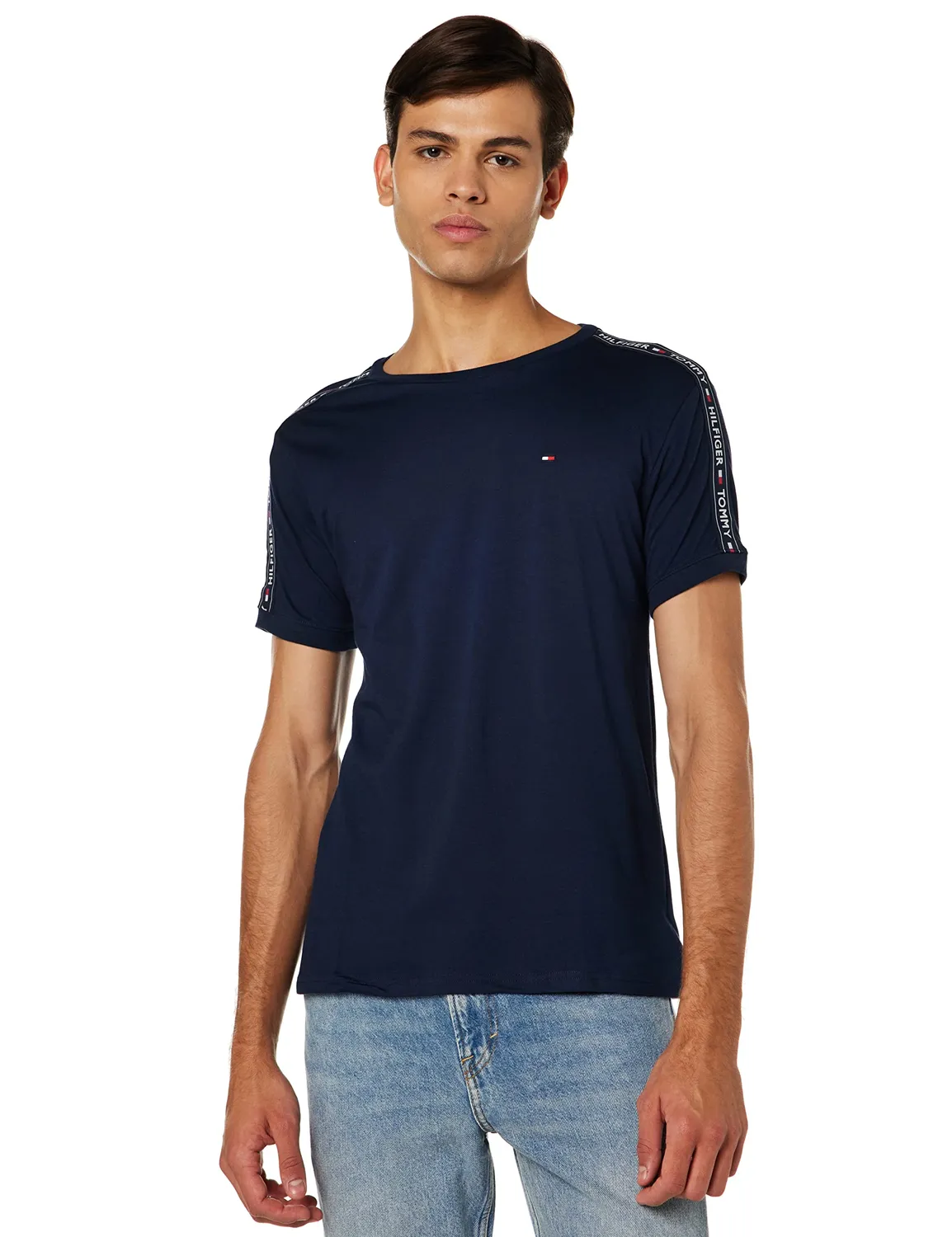 Tommy Hilfiger Adaptive RN Tee UM0UM00562 t-shirt grigia