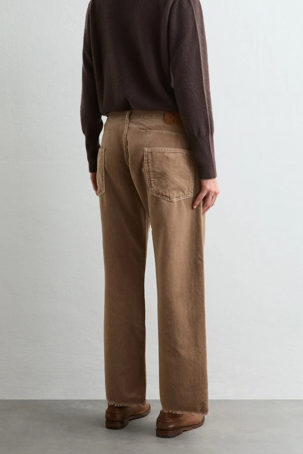Massimo Alba Alosa-Cut pantaloni velluto fossil