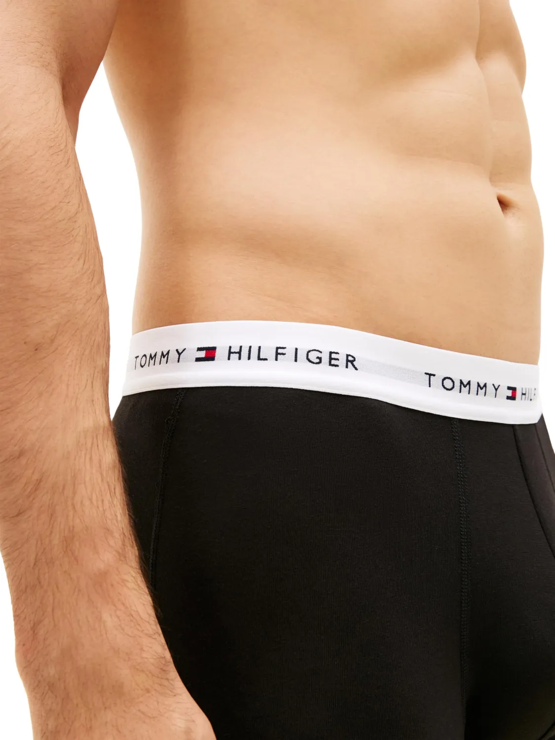 Tommy Hilfiger Baule borsa uomo nera classica