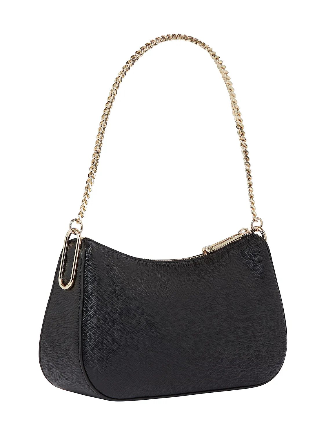 Tommy Hilfiger Timeless borsa a tracolla nera con catena