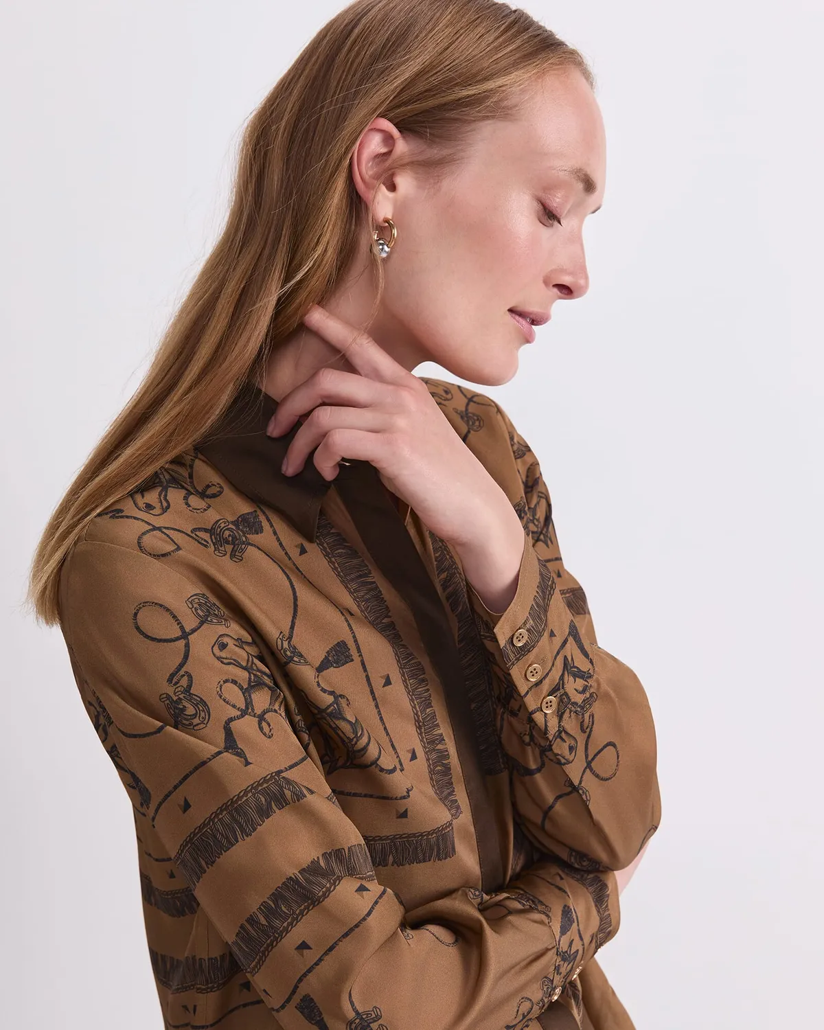 Sportscraft Sadie camicia viscosa fantasia giorno sera