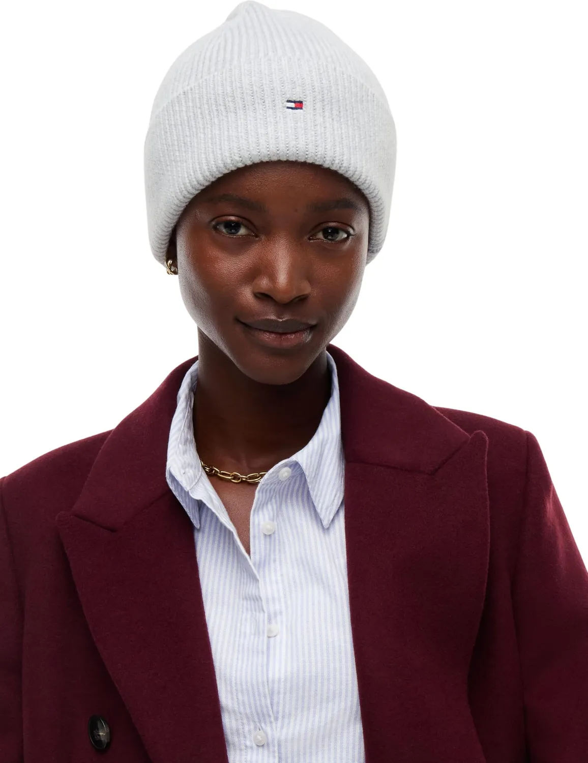 Tommy Hilfiger AW0AW19102 Berretto Grigio Unisex
