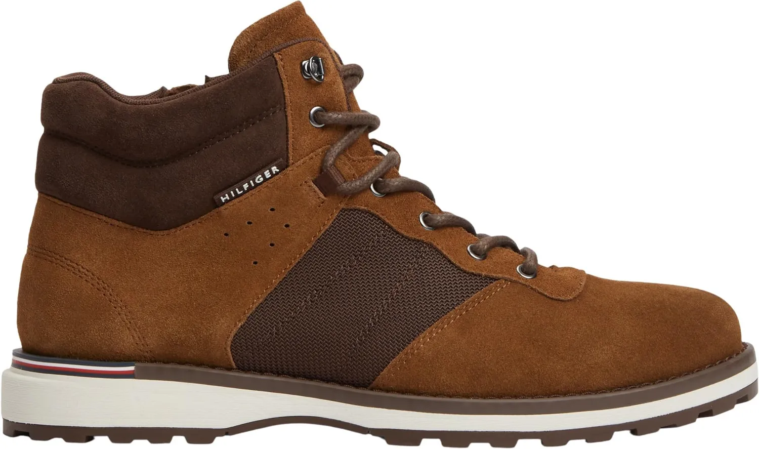 Tommy Hilfiger Corporate Outdoor Suede Boot FM0FM05992 stivali 40 EU marrone