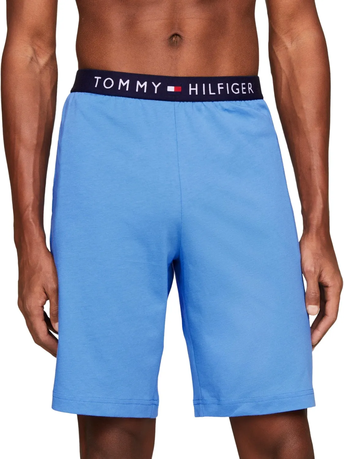 Tommy Hilfiger Jersey Short uomo felpa blu