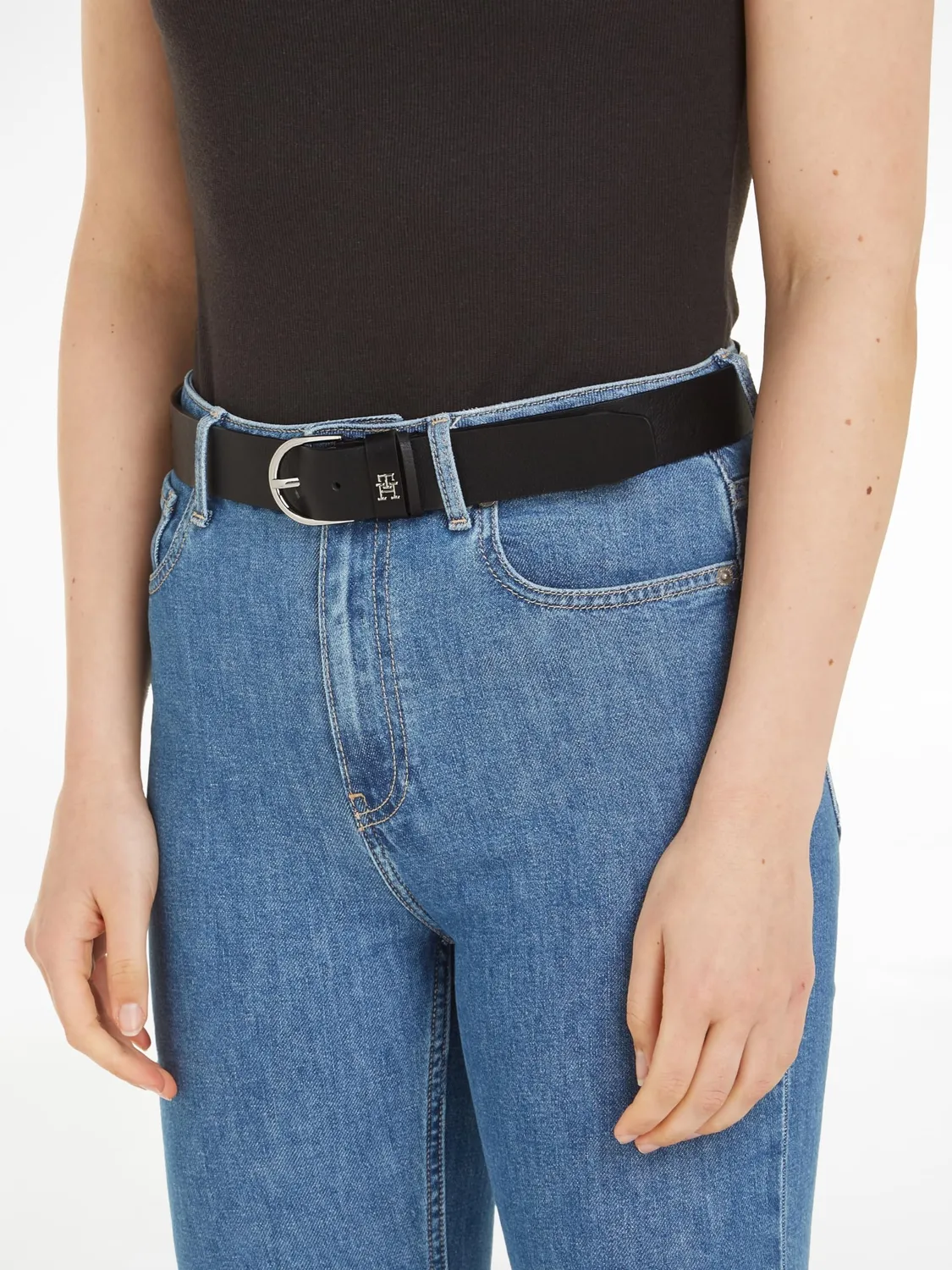 Tommy Hilfiger Essential Effortless 3.5 cintura donna nera 130