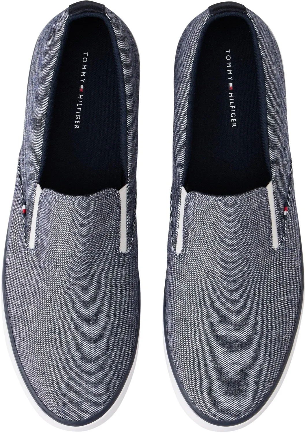 Tommy Hilfiger Harlem Core II Slip On scarpe uomo 44 chambray