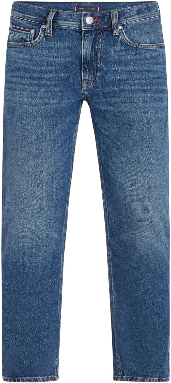 Tommy Hilfiger Denton Jeans Straight Uomo 32W/30L Blu