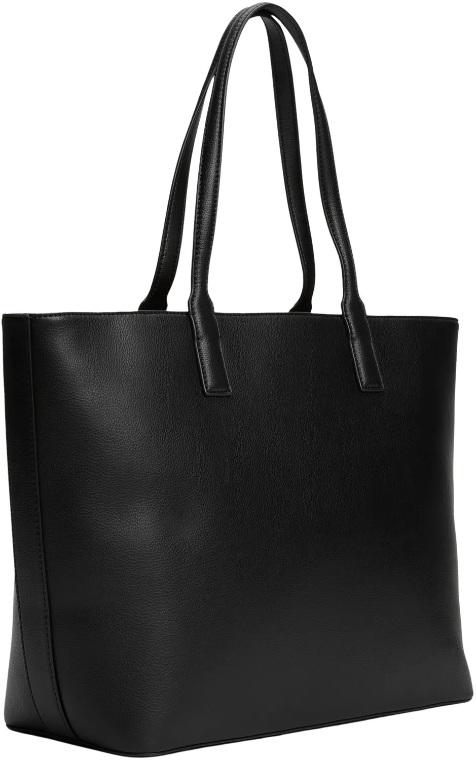 Tommy Hilfiger Logotape Tote Bag Donna Zip Nera