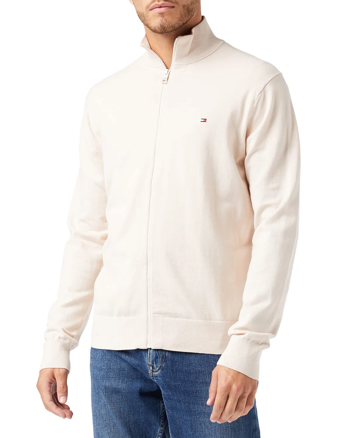 Tommy Hilfiger 1985 MW0MW22747 cardigan uomo con zip