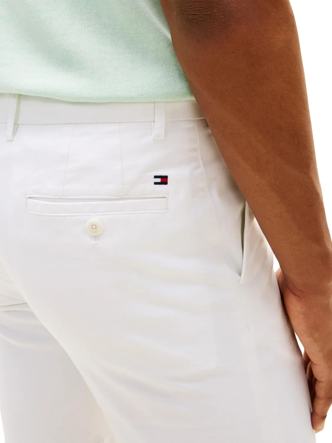 Tommy Hilfiger pantaloncini uomo cotone bermuda blu
