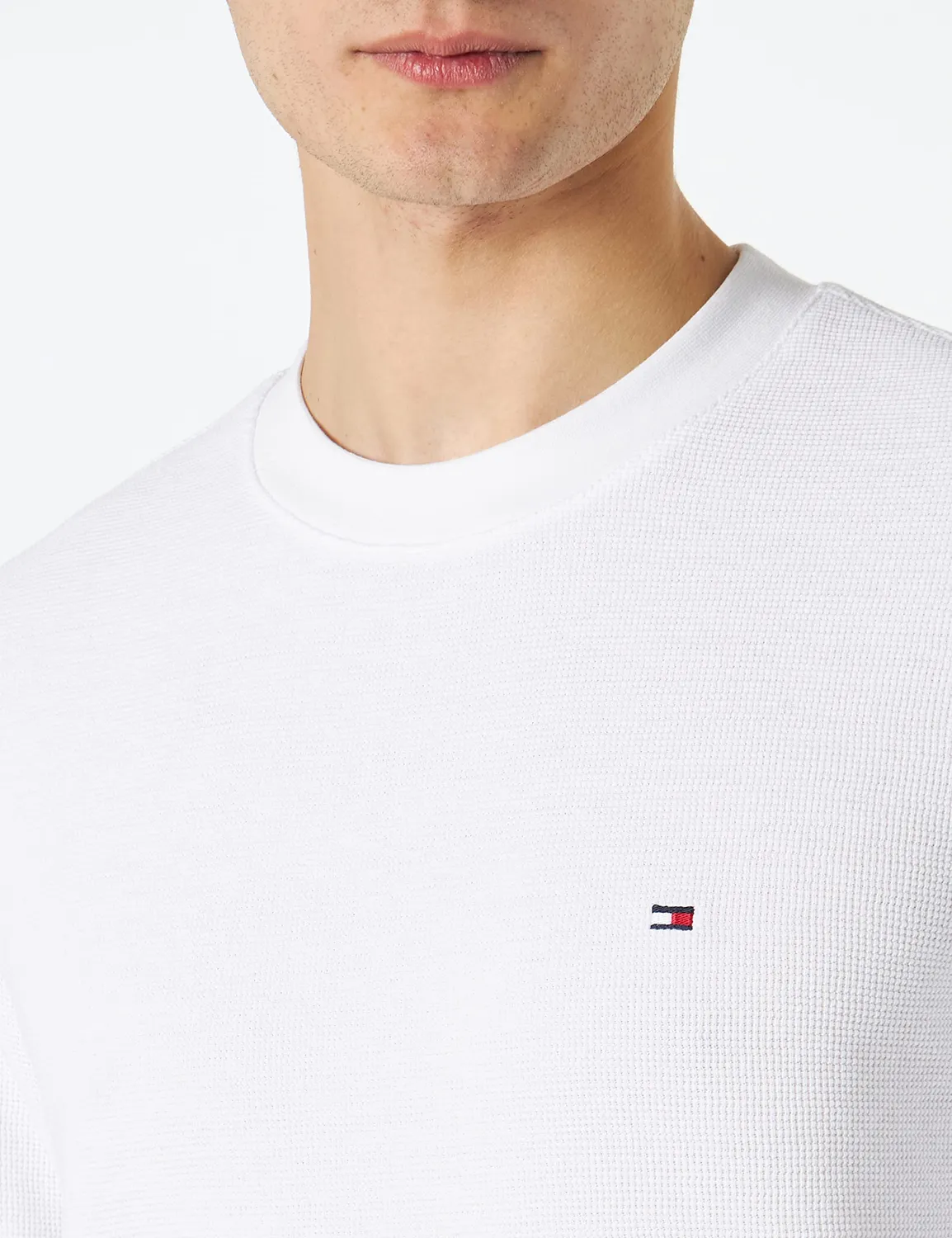 Tommy Hilfiger New Structure Basic Maglietta Uomo Cotone
