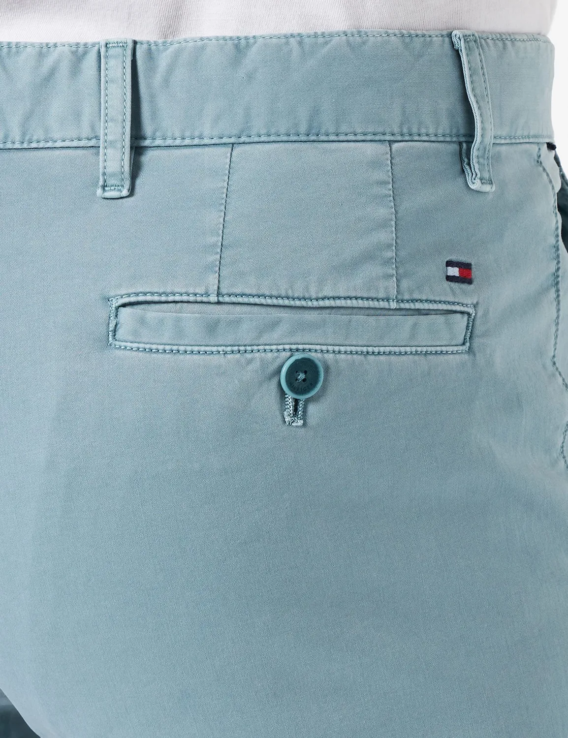 Tommy Hilfiger Denton TH Flex Satin chino uomo 29W/32L elasticizzato