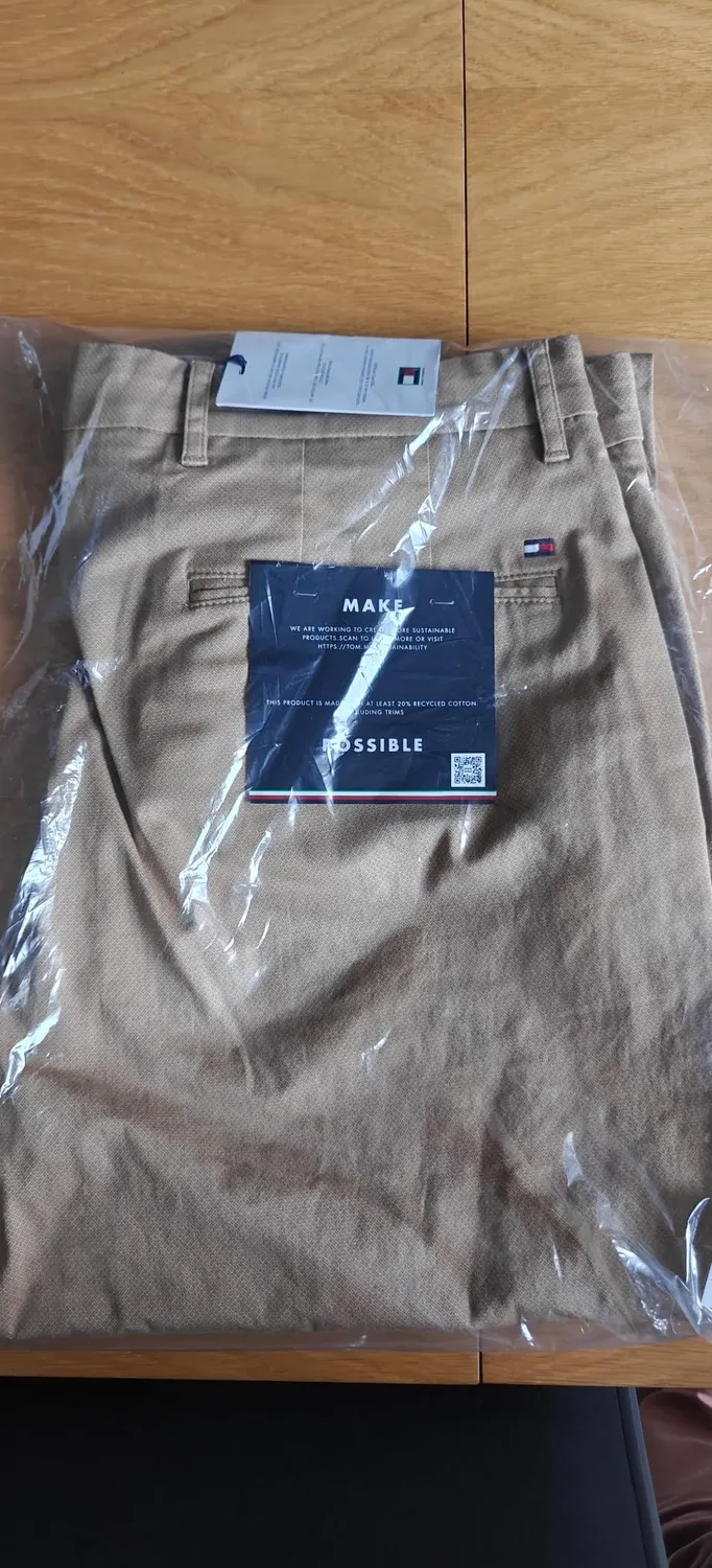Tommy Hilfiger Denton Pantaloni Uomo 29W/30L Kaki