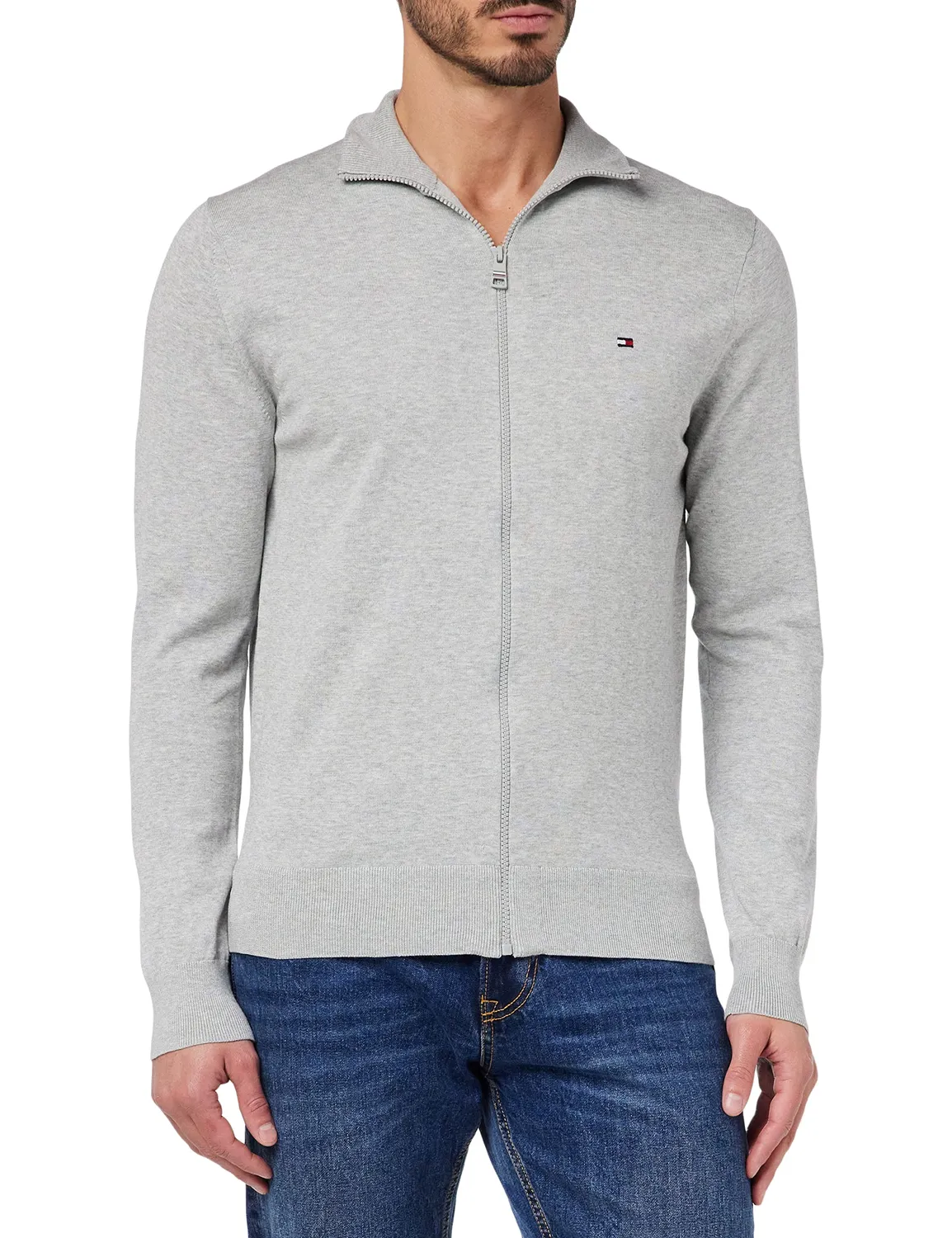 Tommy Hilfiger 1985 MW0MW22747 cardigan uomo con zip