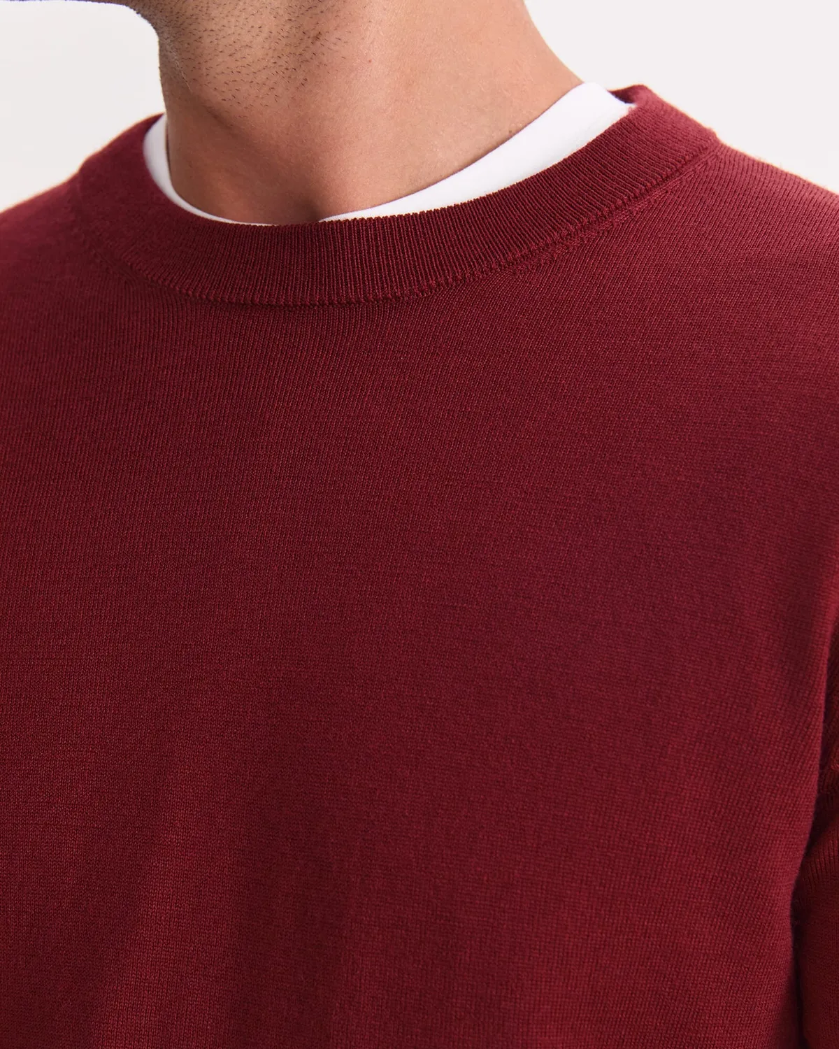 Sportscraft Merino maglione girocollo lana