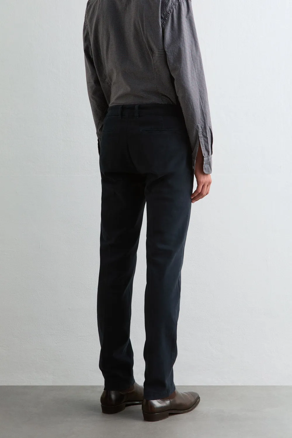 Massimo Alba Winch2 pantaloni uomo dark blue cotone