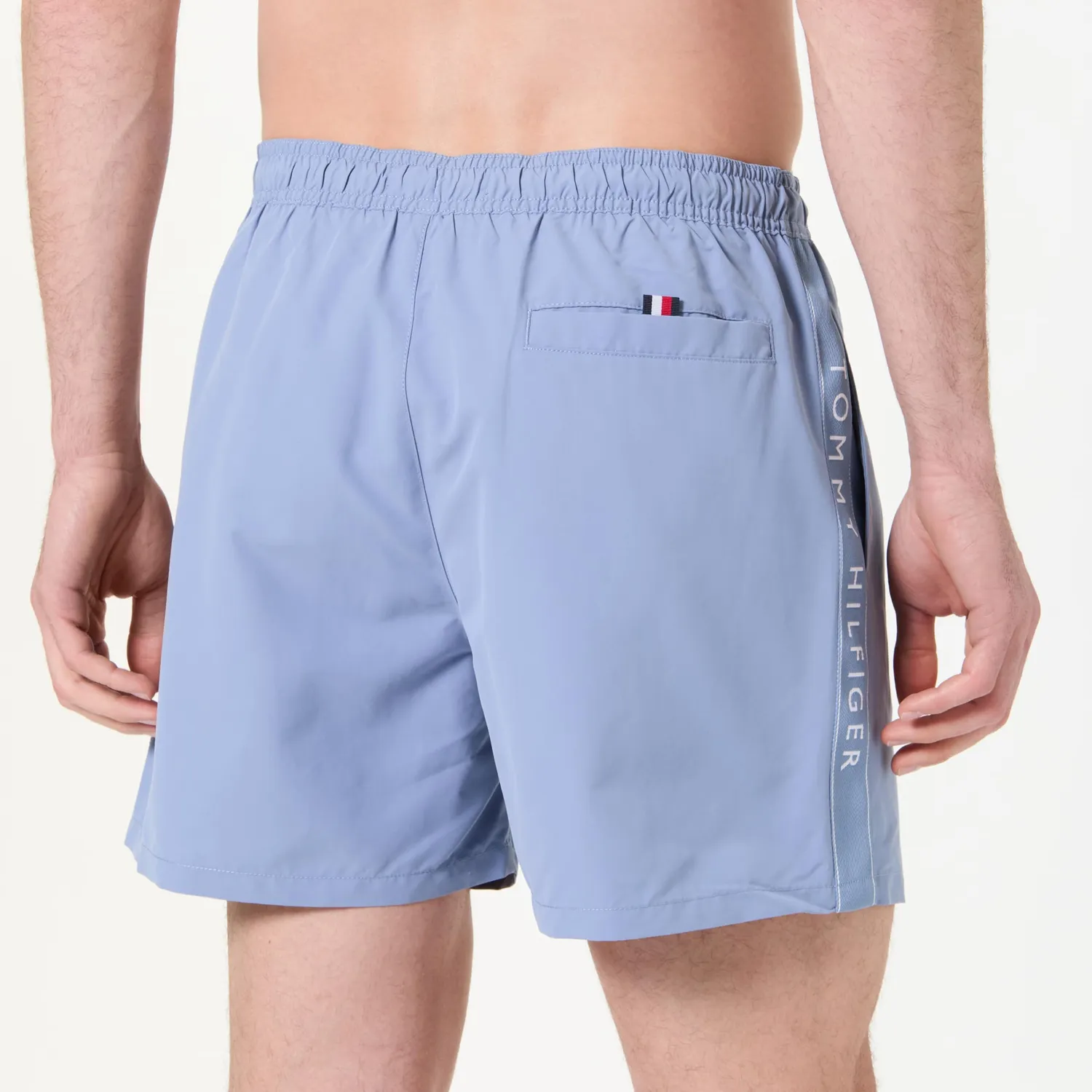 Tommy Hilfiger Drawstring Tape costume mare uomo rosso coulisse