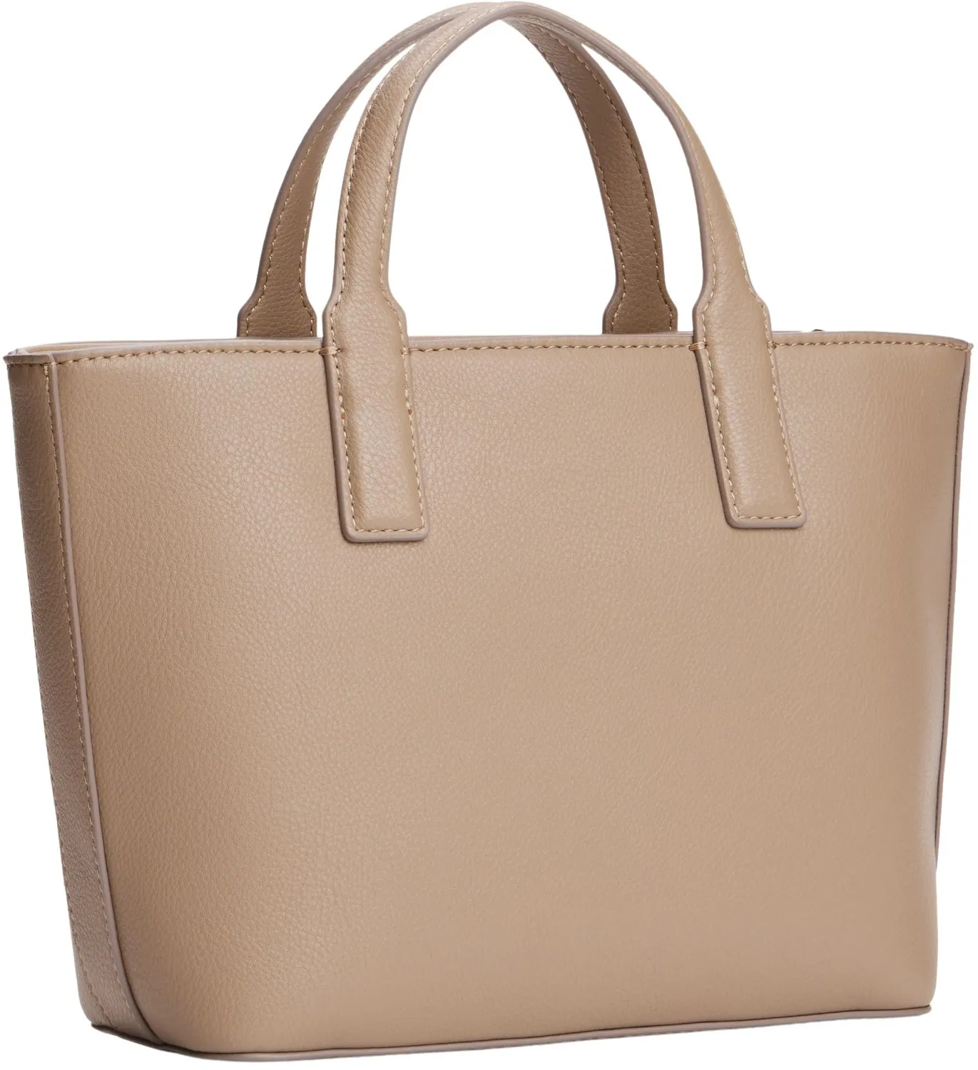 Tommy Hilfiger Logotape Mini tote piccola beige Coastal Taupe