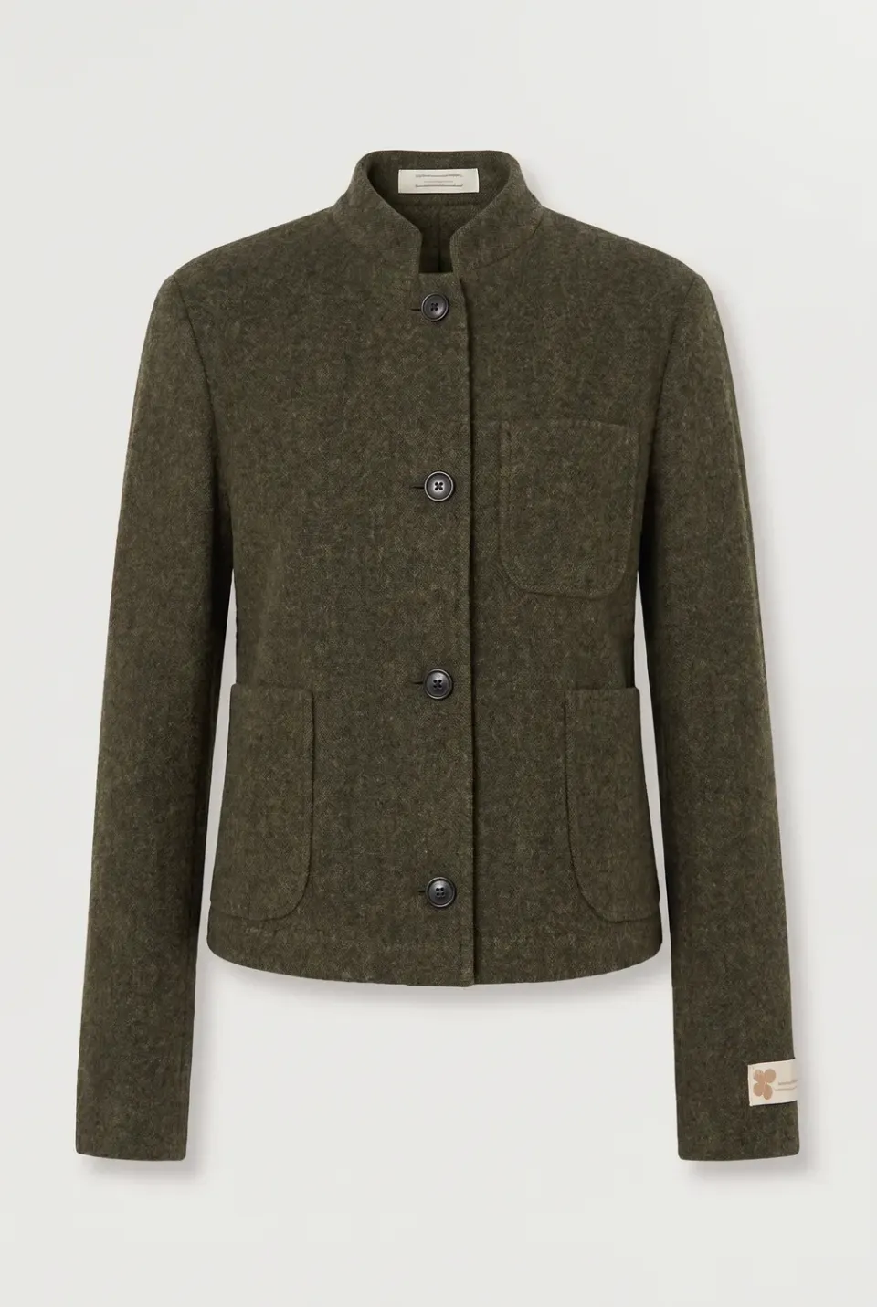 Massimo Alba Agra giacca donna military lana cashmere