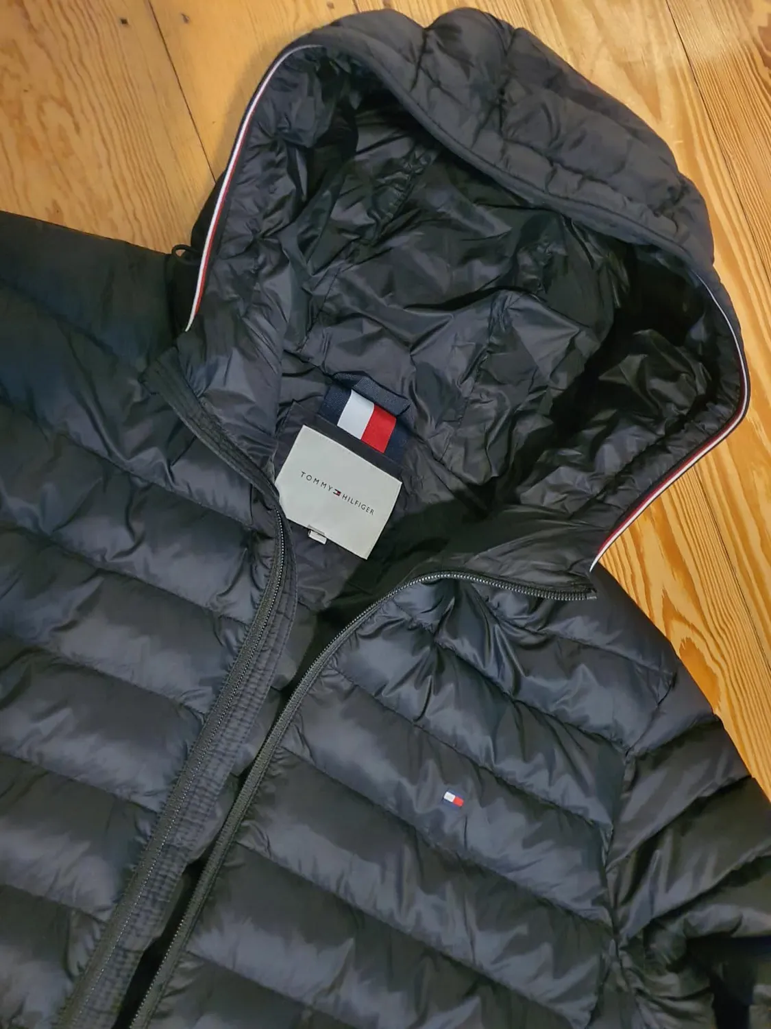 Tommy Hilfiger Packable MW0MW43464 giacca uomo con cappuccio