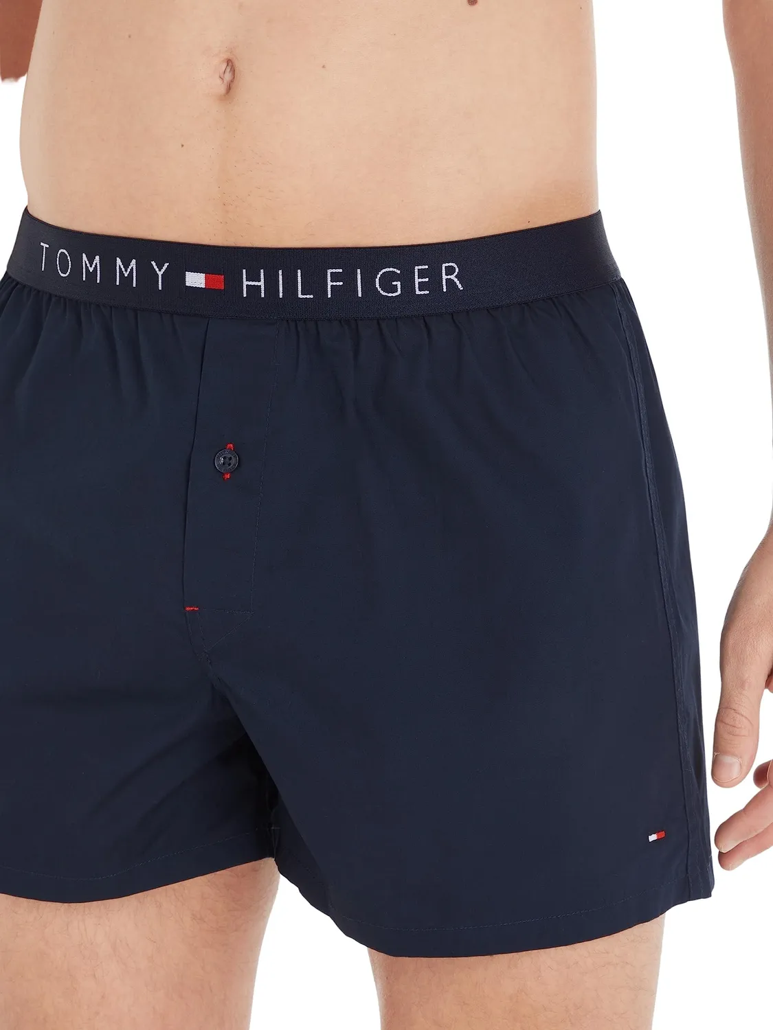 Tommy Hilfiger Boxer Uomo Cotone XL Navy Blazer Elastico Logo