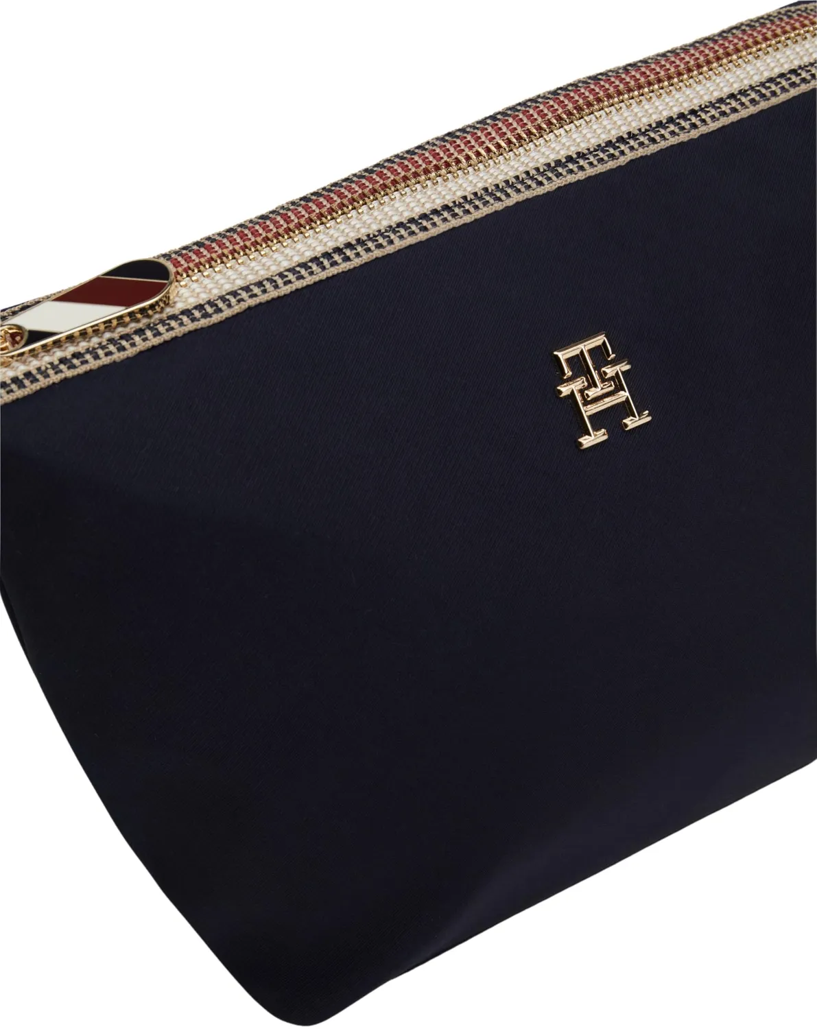 Tommy Hilfiger Poppy Washbag beauty case blu con cerniera