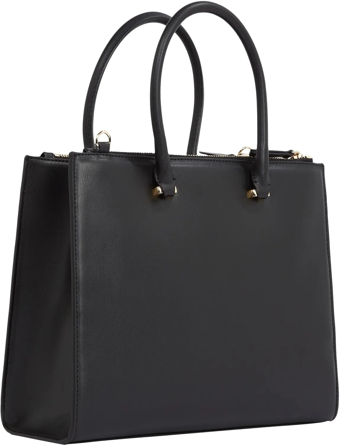 Tommy Hilfiger Eternity Med Tote Bag Zip Nera