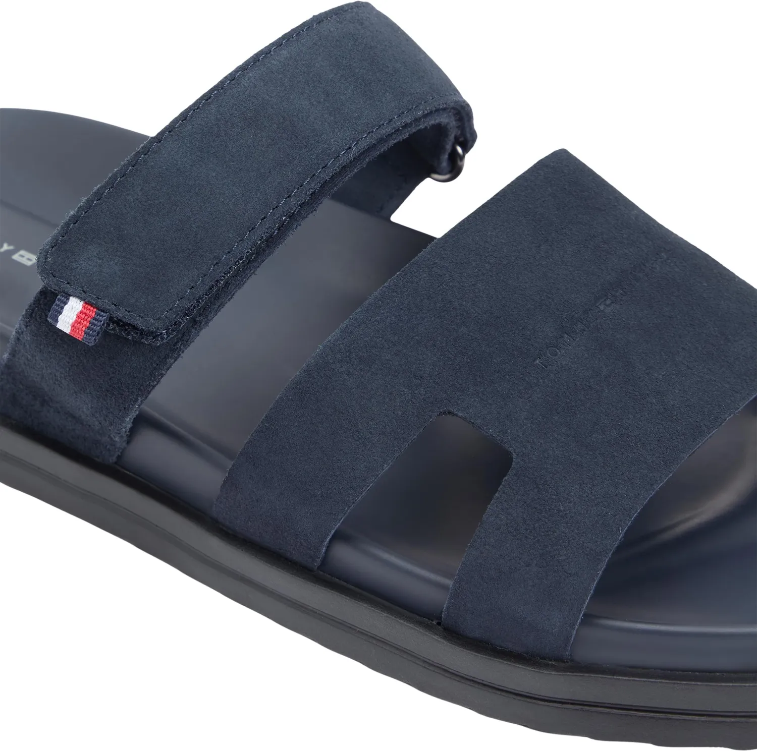Tommy Hilfiger Adjustable Premium Suede FM0FM05774 sandali marrone