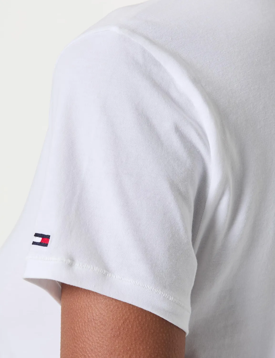 Tommy Hilfiger t-shirt donna scollo rotondo M confezione 2 pezzi