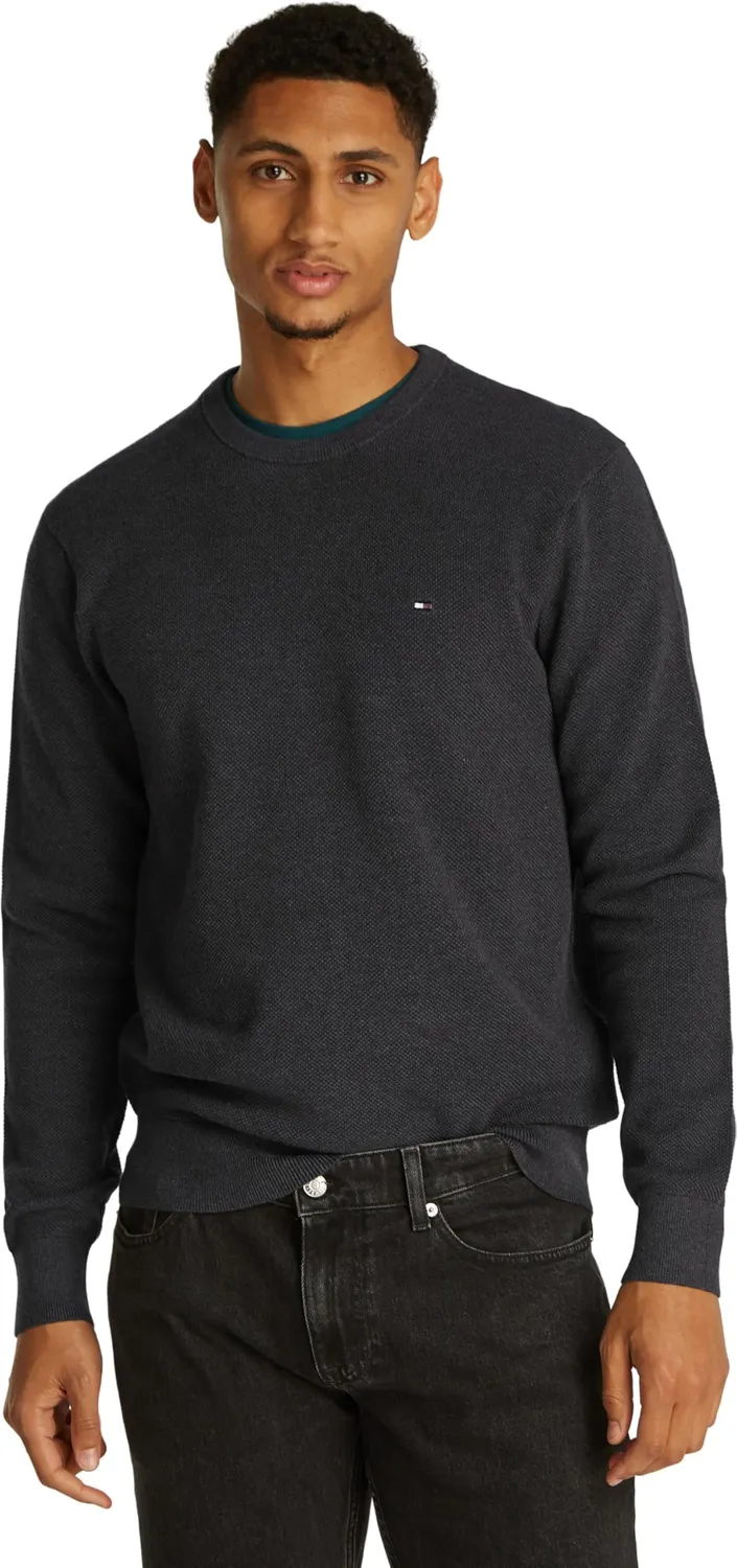 Tommy Hilfiger Essential MW0MW36347 maglione girocollo M blu
