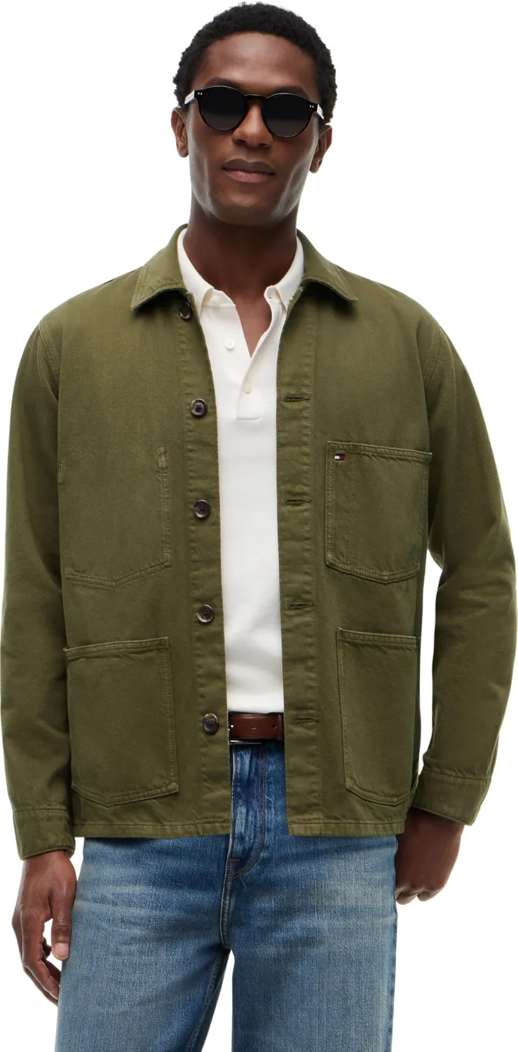 Tommy Hilfiger Chore Jacket MW0MW42333 giacca uomo verde