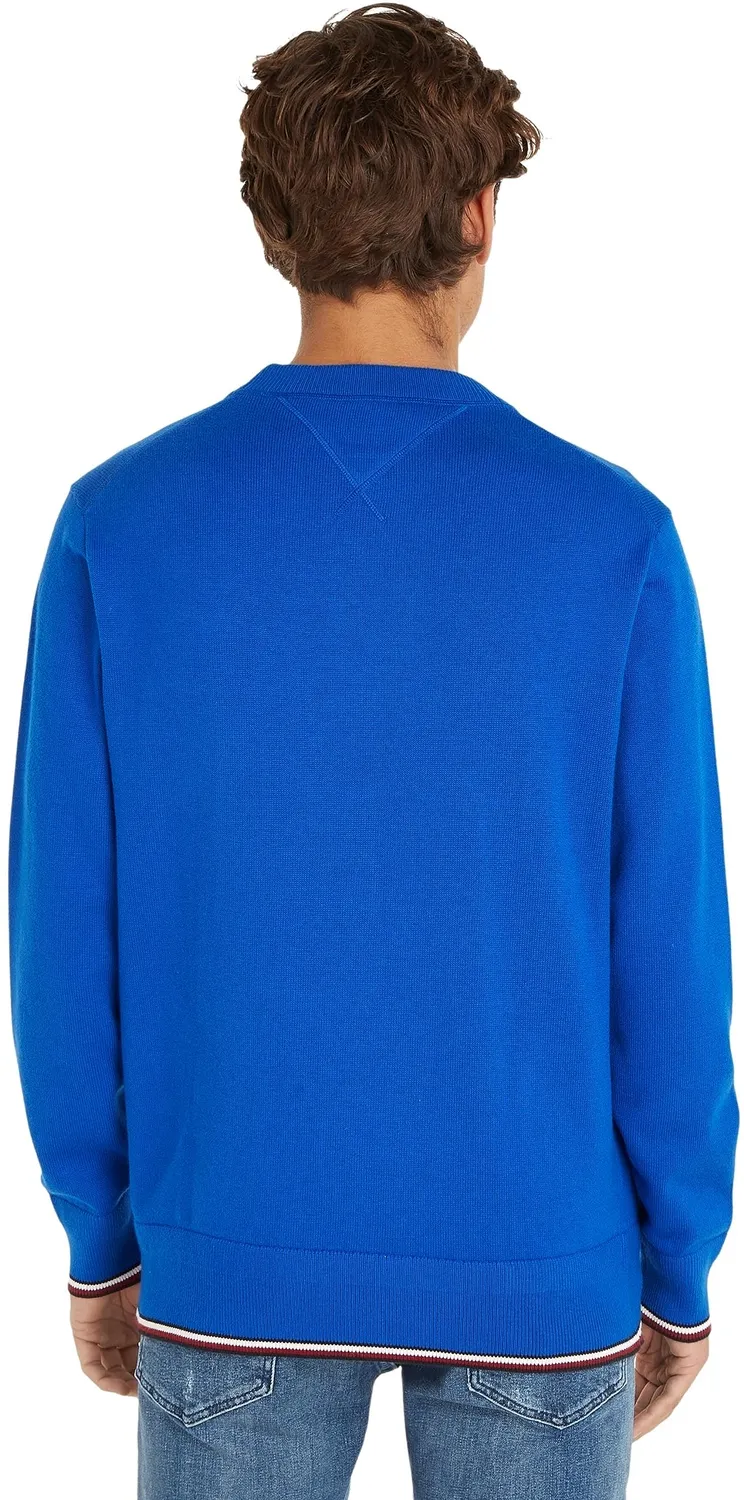 Tommy Hilfiger Tipped Crew Neck maglione uomo girocollo
