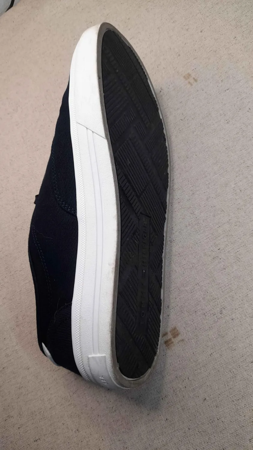 Tommy Hilfiger TH Vulc Cup Cvs sneakers basse 43 EU blu