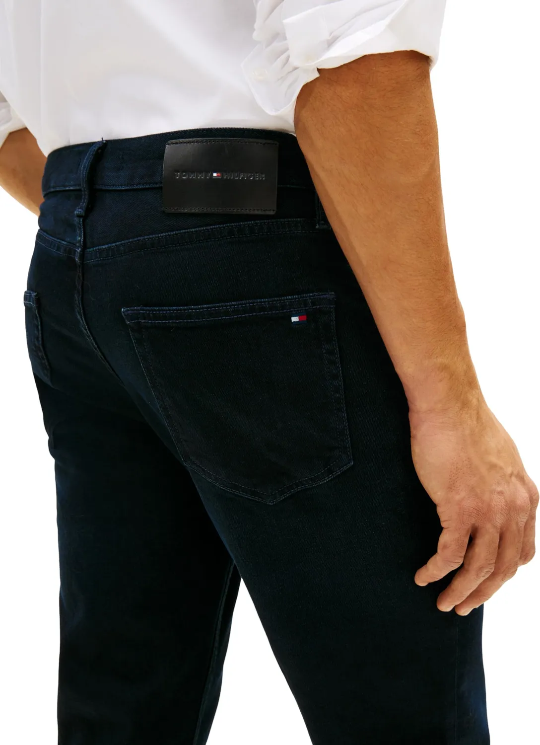 Tommy Hilfiger Straight Denton MW0MW44040 jeans 33W/32L blu notte