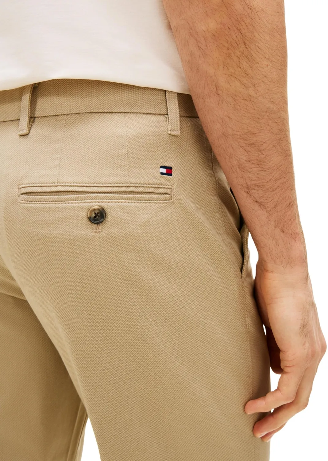 Tommy Hilfiger Denton Straight Fit chino uomo 36W/32L beige