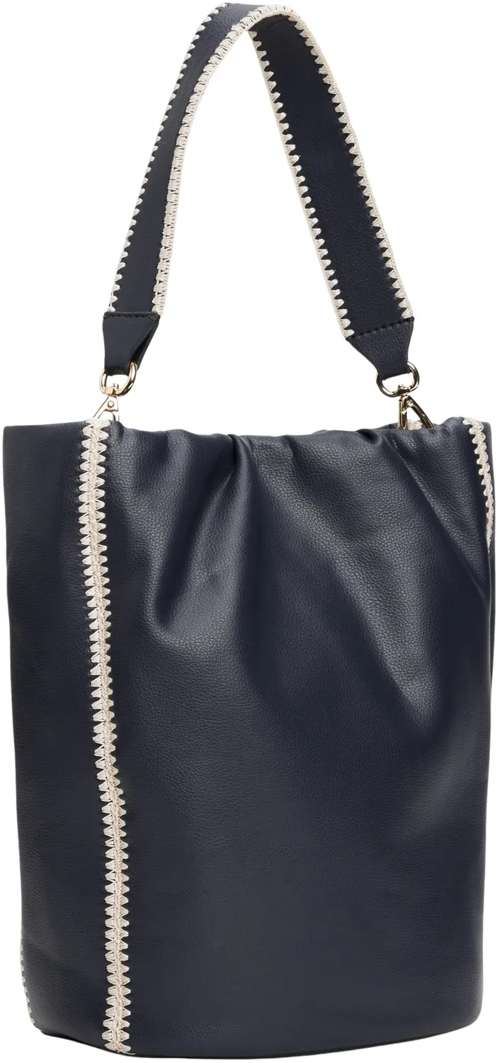 Tommy Hilfiger Soft Summer Bucket borsa blu Space Blue