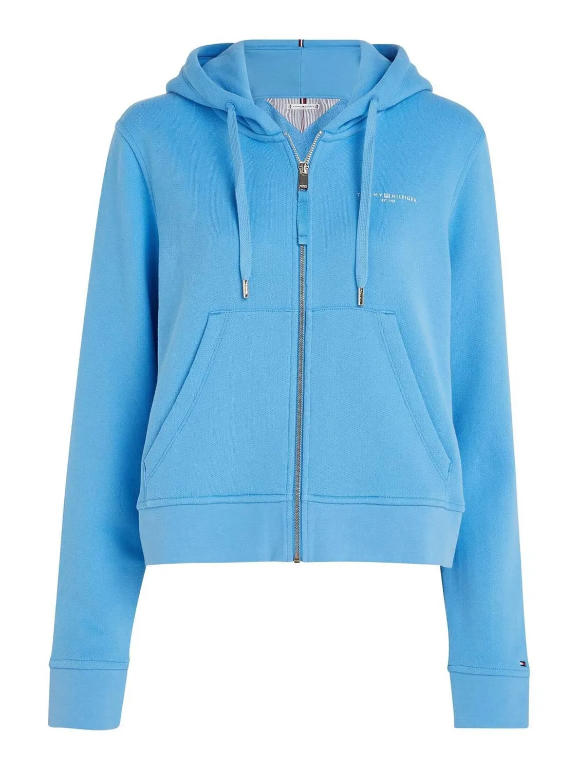 Tommy Hilfiger 1985 felpa zip donna cappuccio cotone