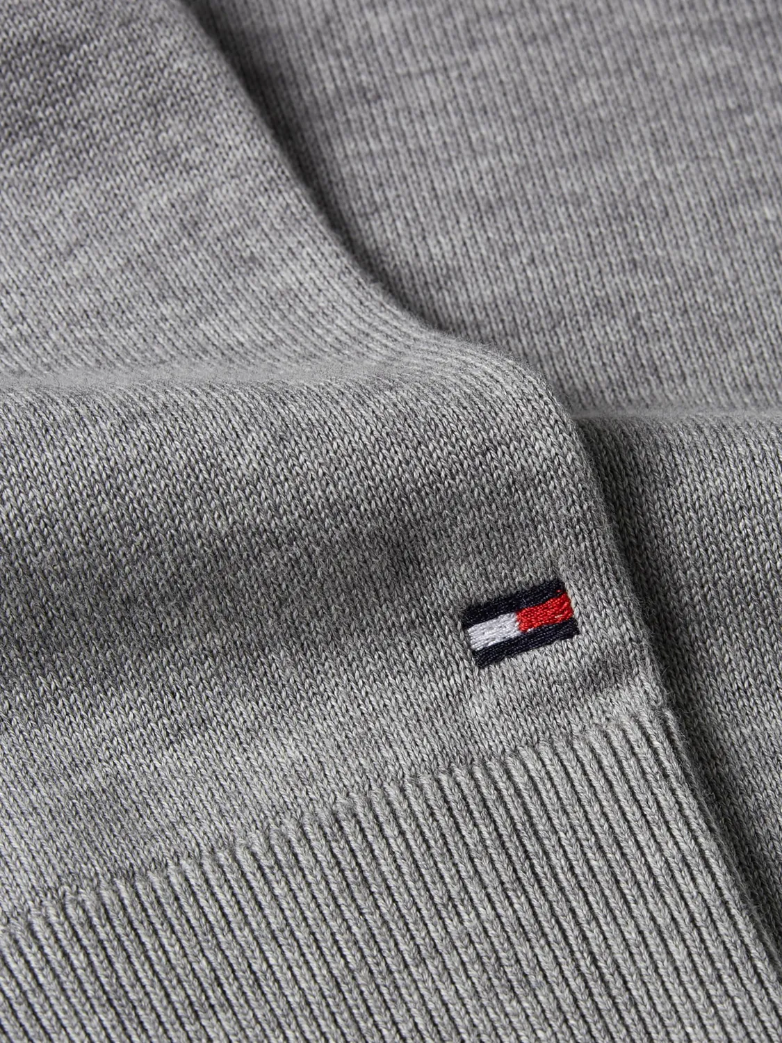 Tommy Hilfiger Crew Neck maglione uomo bianco girocollo