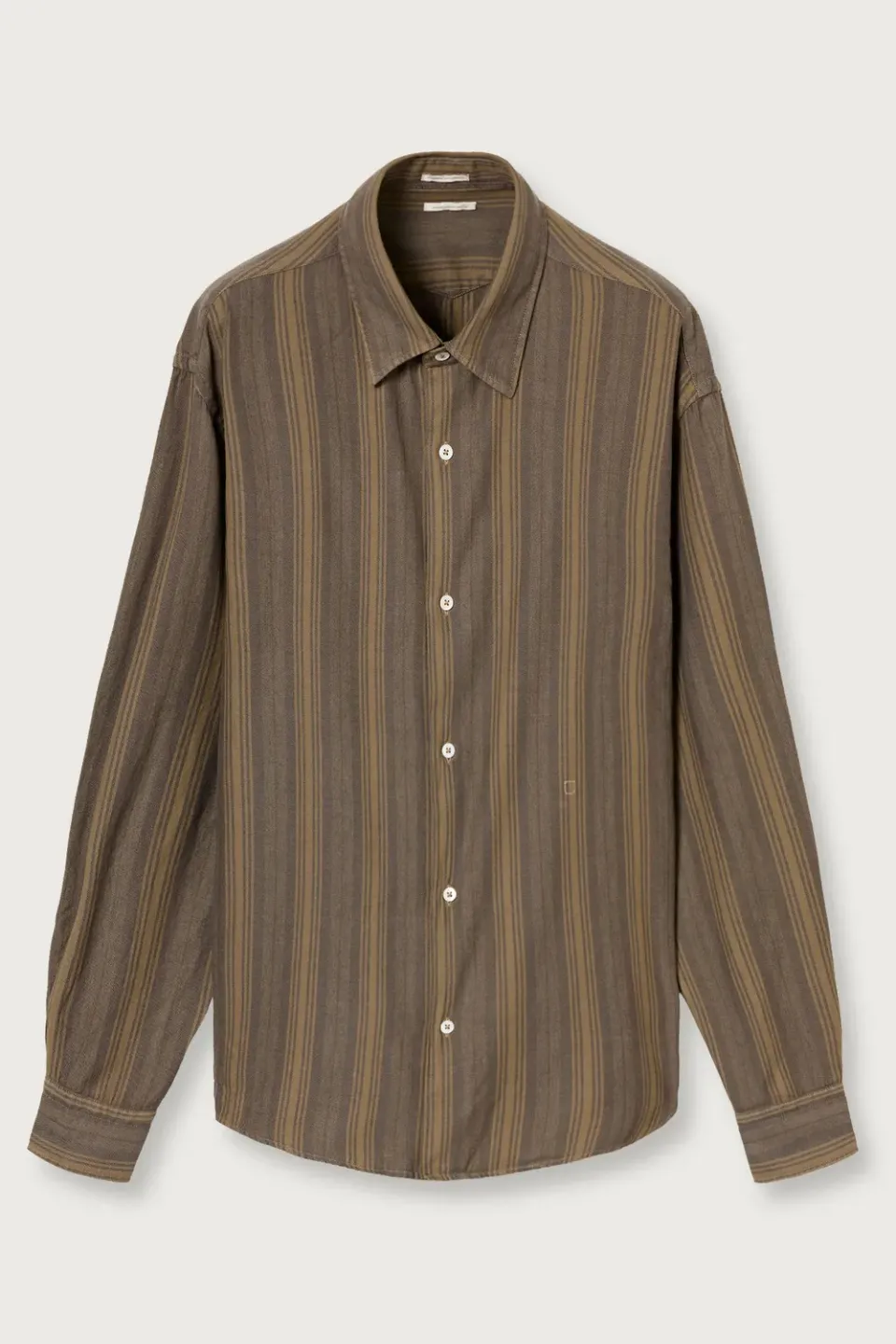 Massimo Alba Boxy camicia uomo rusk cotone