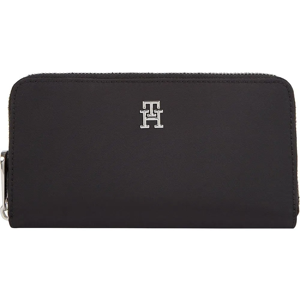 Tommy Poppy Portafoglio Donna Scomparti Carte Nero