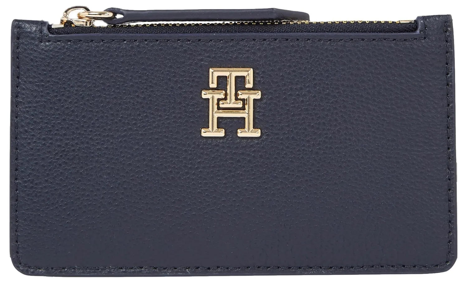 Tommy Hilfiger Staple Cc Holder Zip Portafoglio Nero Piccolo