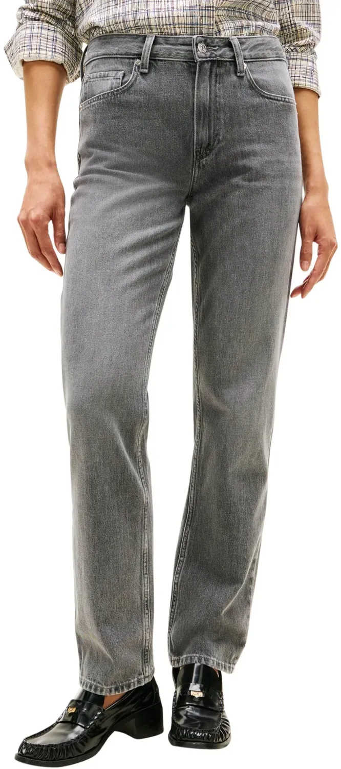 Tommy Hilfiger Classic Straight WW0WW47706 Jeans Donna Grigio 26W/30L
