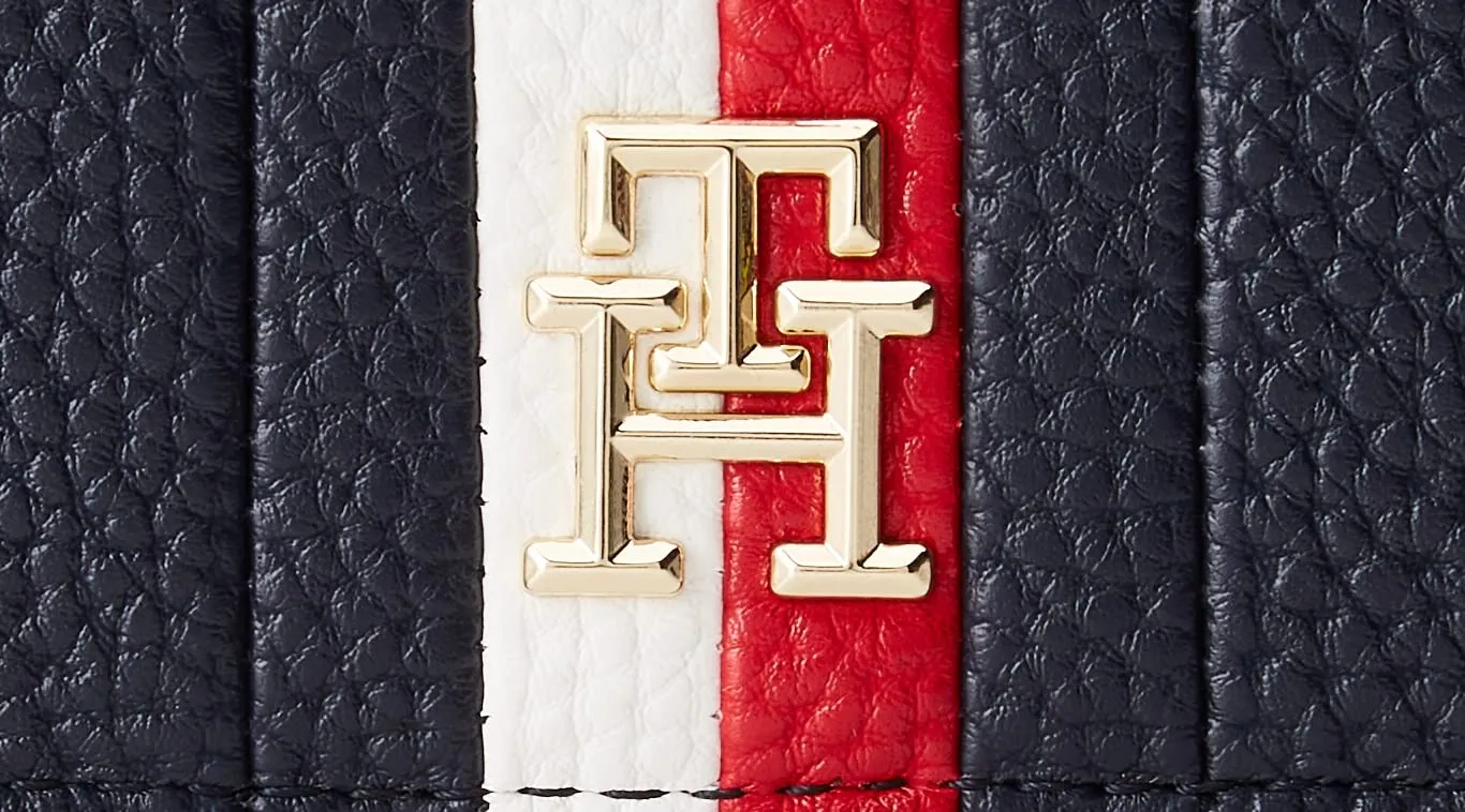 Tommy Hilfiger TH Emblem portafoglio donna Space Blue