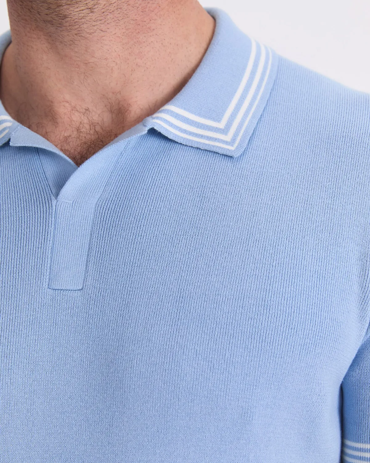 Sportscraft Finnley Knit polo cotone righe M