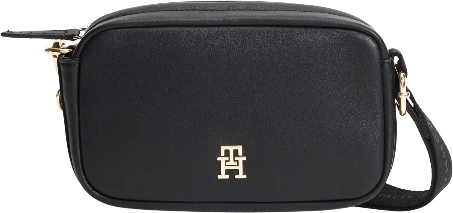 Tommy Hilfiger TH Logotape AW0AW18741 borsa donna kaki