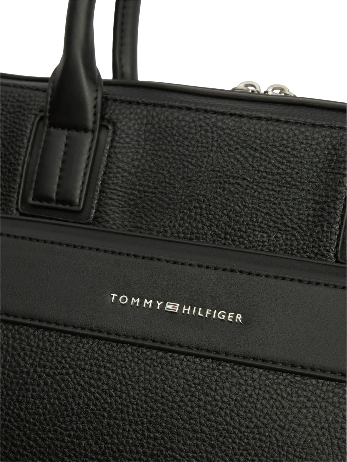Tommy Hilfiger TH Central Slim AM0AM14730 borsa computer nero