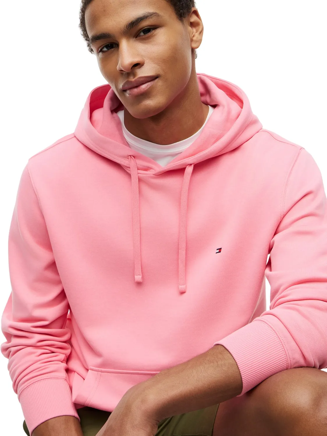Tommy Hilfiger Essential Terry MW0MW37235 felpa cappuccio uomo