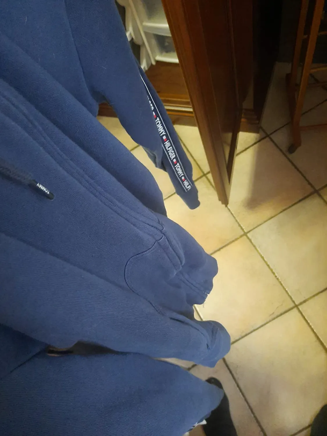 Tommy Hilfiger Cerniera felpa uomo cappuccio zip intera